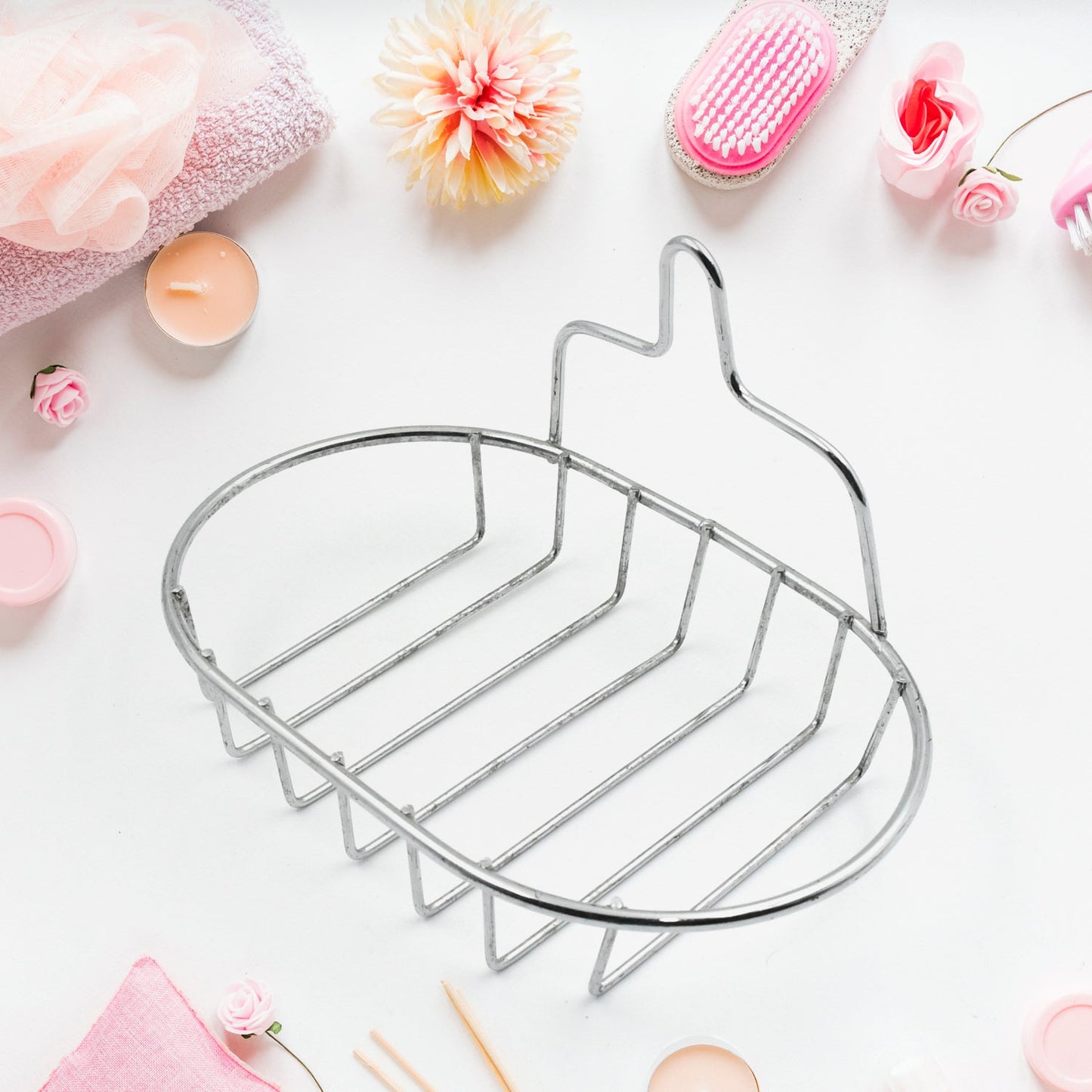 Kitchen, Bathroom Stainless Steel, Soap Dish Holder Wall Hanging Soap Storage RackÂÂ