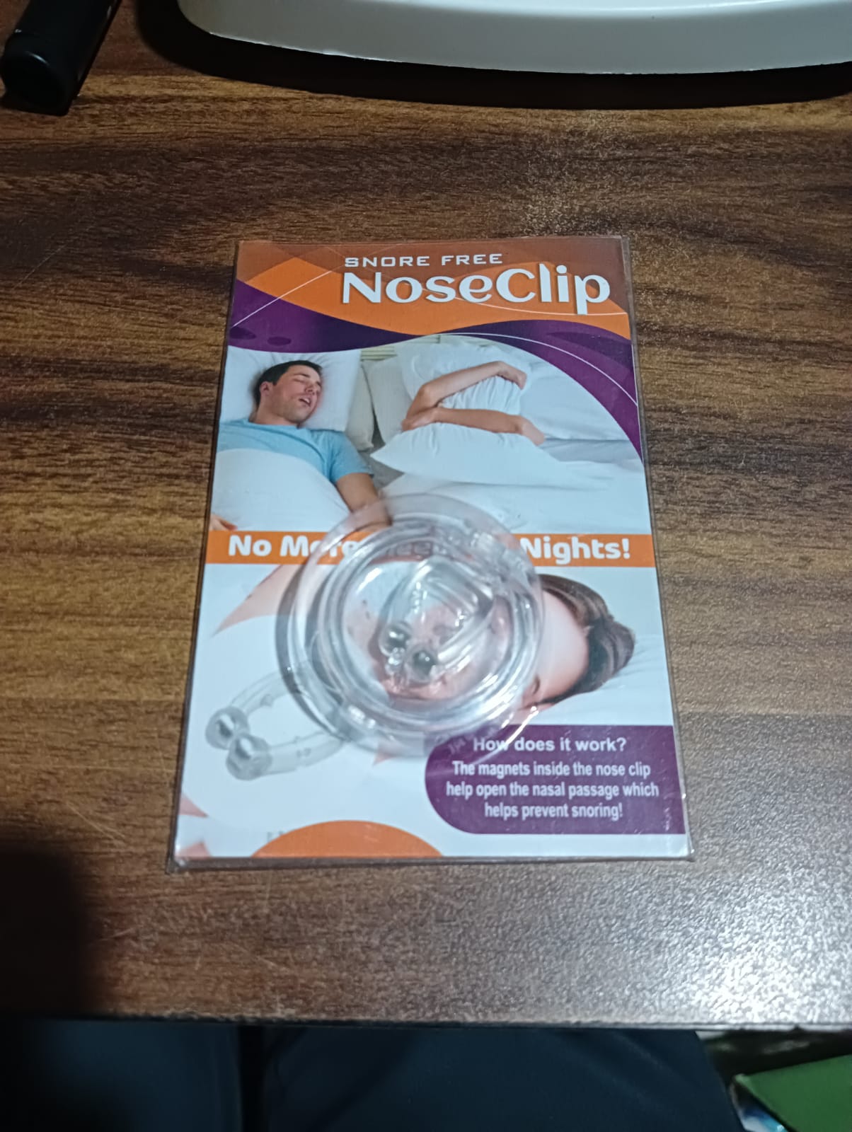 Anti-Snore Nose Clip for Heavy Snorers (Silicone, 2 Pc)
