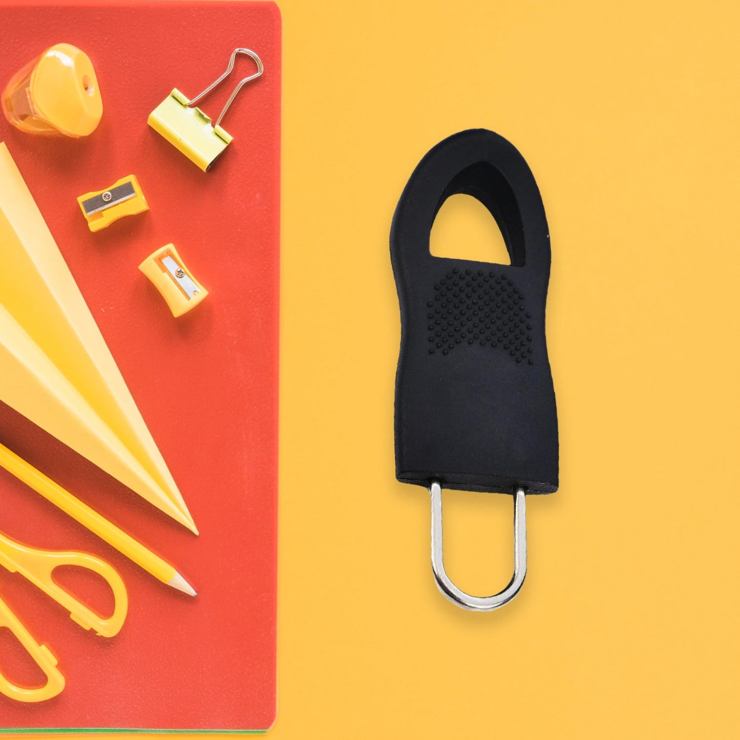 Zipper Pull Tab Zipper Tags Cord Pulls Zipper Extension Zip Fixer for Luggage Suitcase Backpack Jacket Bags Style Metal Zipper Head Zip Fixer Tags Handbag Backpack Plastic (5 Pc)