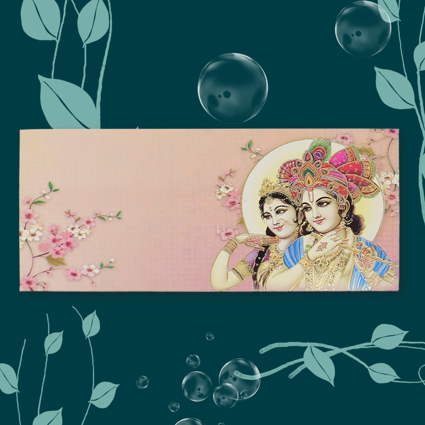 Wedding Gift Envelopes Gift Card (4 Pc / Multicolour / Design)