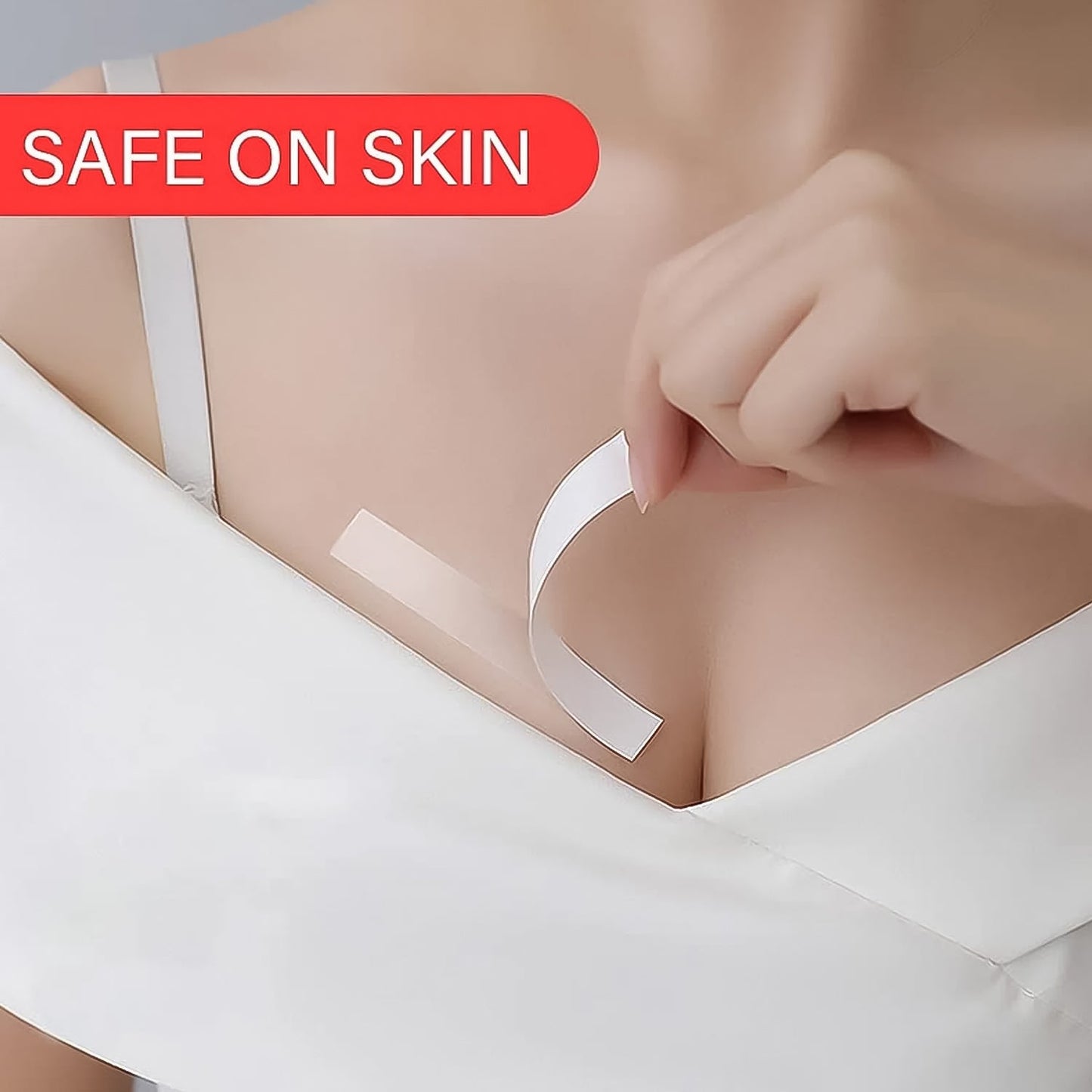 Waterproof Anti-Skid Transparent Medical Tape for Lingerie (50 Pcs Set)