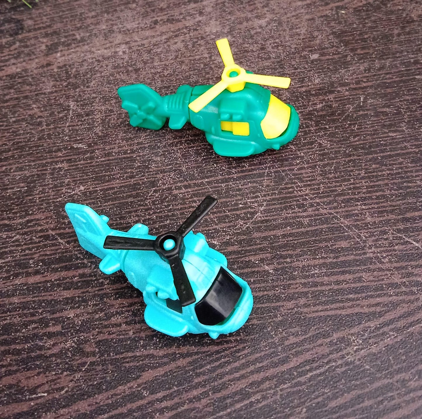 Small DIY Helicopter Toy, Small Kid's Toy, Rotating Tail Wing DIY Helicopter-2 pcs