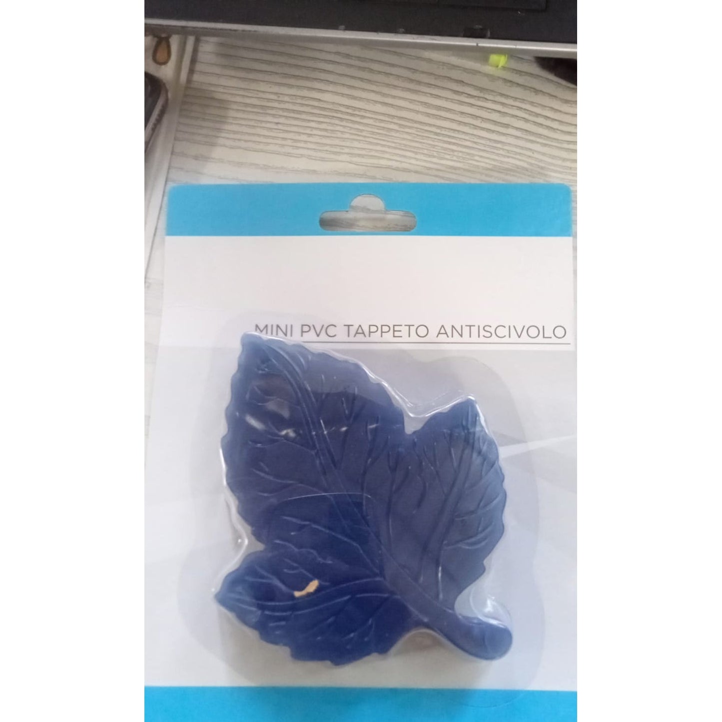 Mat, Mini Pvc Anti-Slip Bat Mat Non Slip Baby Bath Mats, Mini Child Safety Anti Slip Shower Mats Leaf Shaped for Kids (4 pc Set)