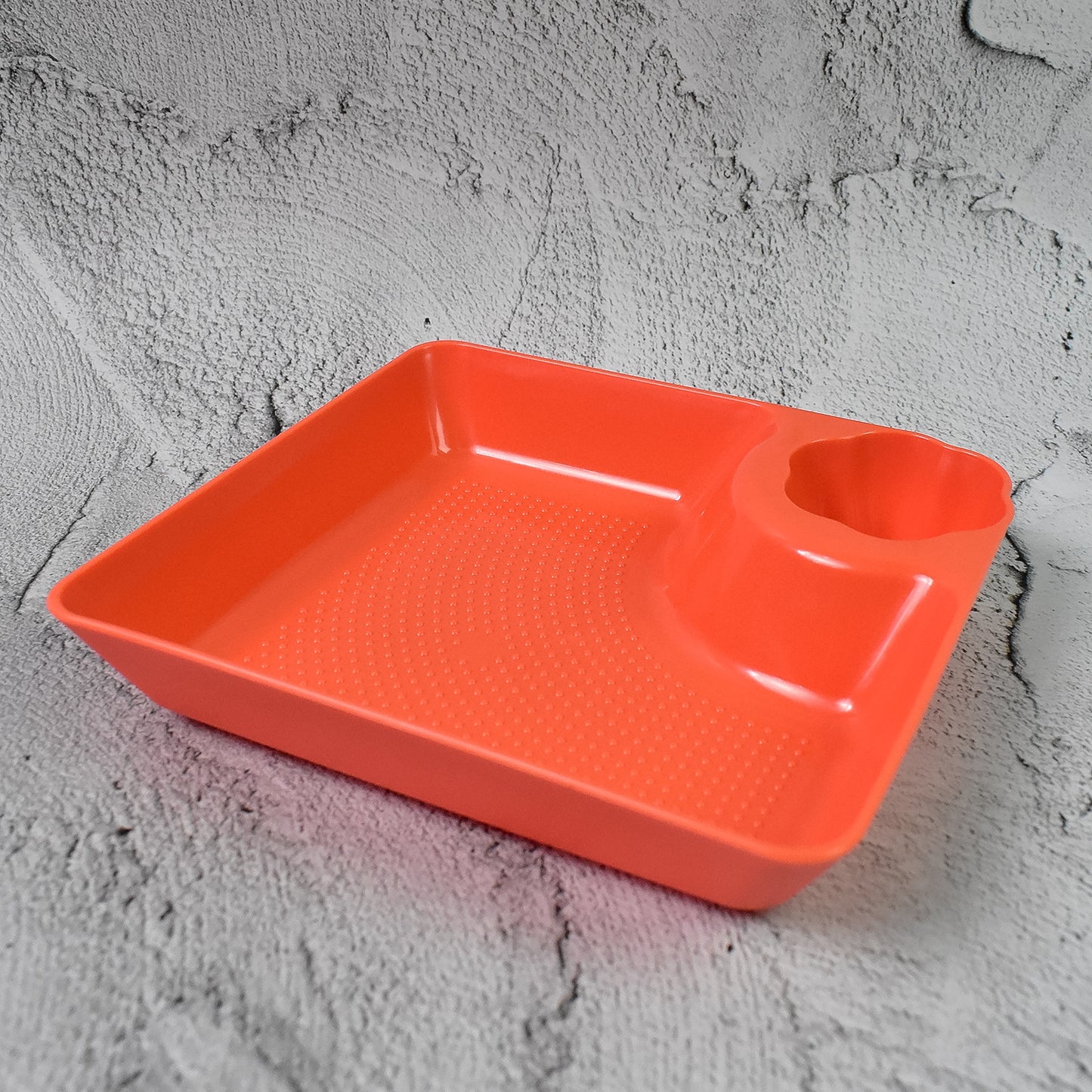 Plastic Plates With Dipping Saucer Round Dip Part (1 Pc 1816 Cm 1 Pc)