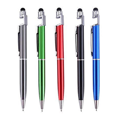 3 in 1 point Function Stylus Pen with Mobile Stand-2 pcs