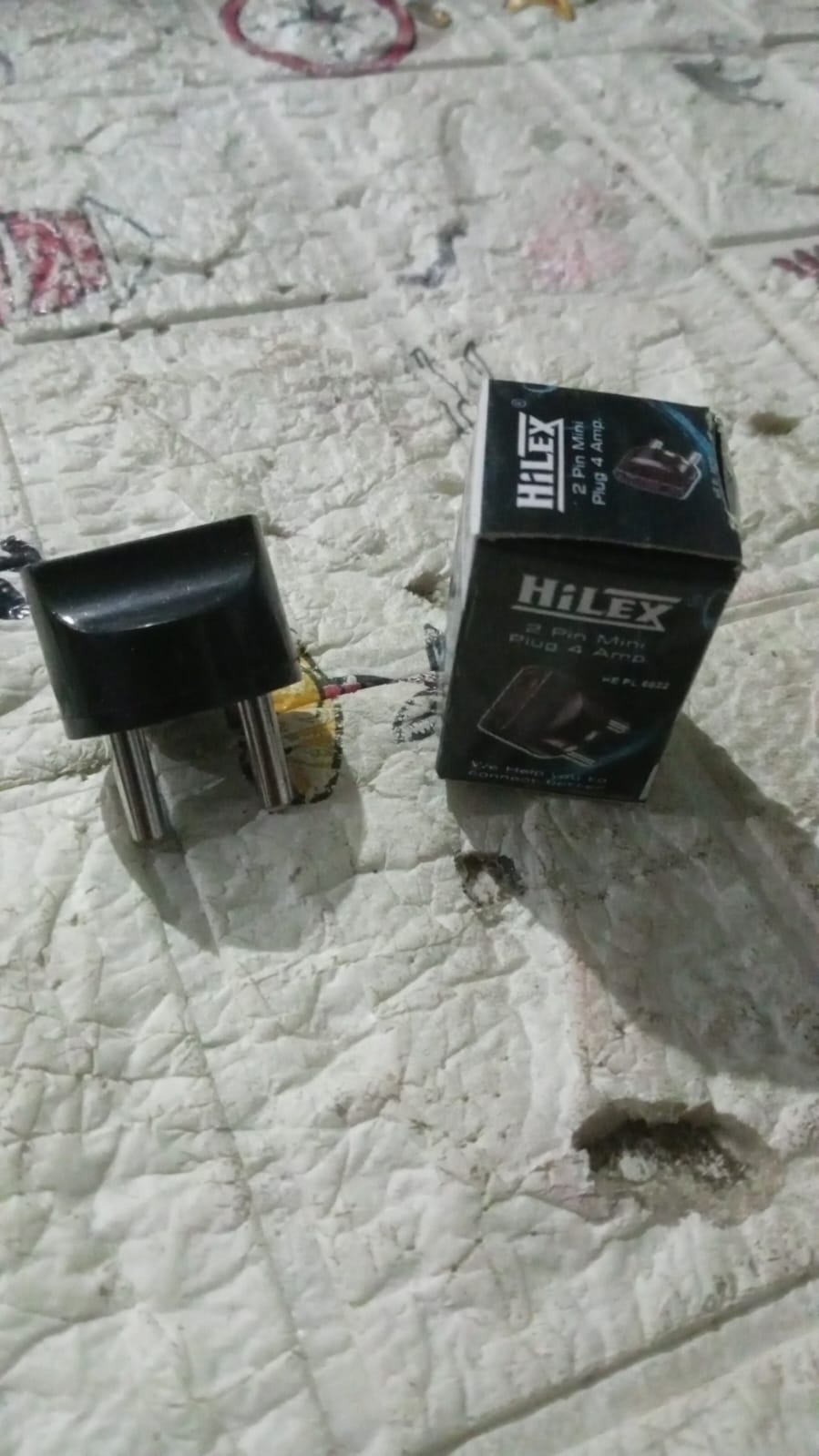 2 Pin 4 Amp. Conversion Electrical connector Plug, 2 PIN Plug Converter, Plug Adapter With Color Box (2 Pc )