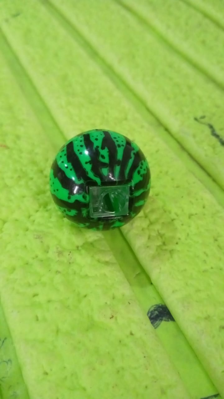 Watermelon Shaped Pencil Sharpener (3 Pc)