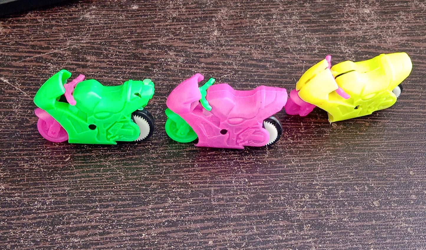 Pull Back Motorcycle Toys, Tiny Gift Latte Motorcycles Toy for Kids Boys Age 3-8 Year Old-2 pcs