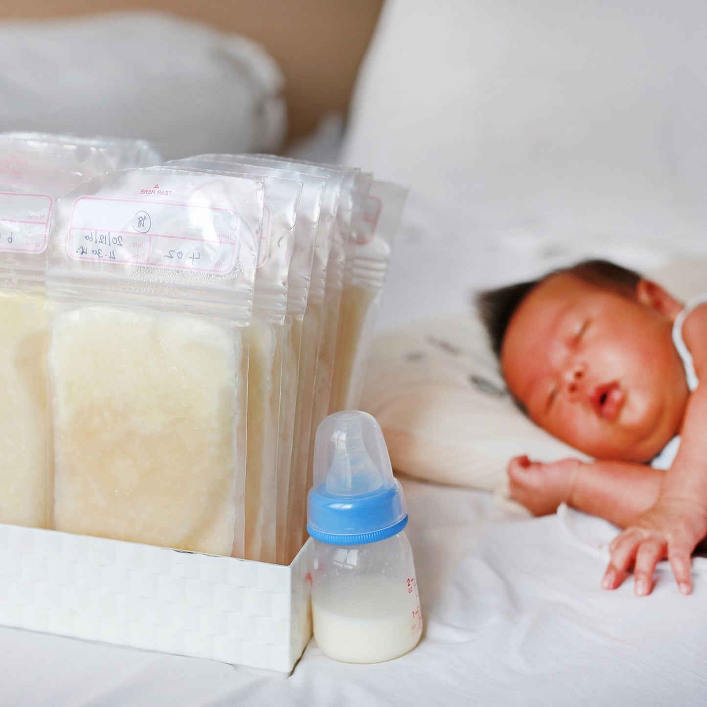 Breastmilk Storage Bags Double Zipper Seal (2 Pc)