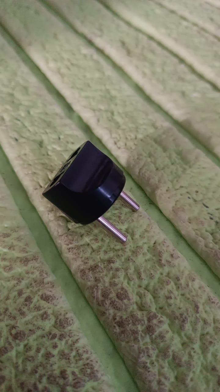 2 PIN Plug Converter, Plug Adapter (2 Pc )