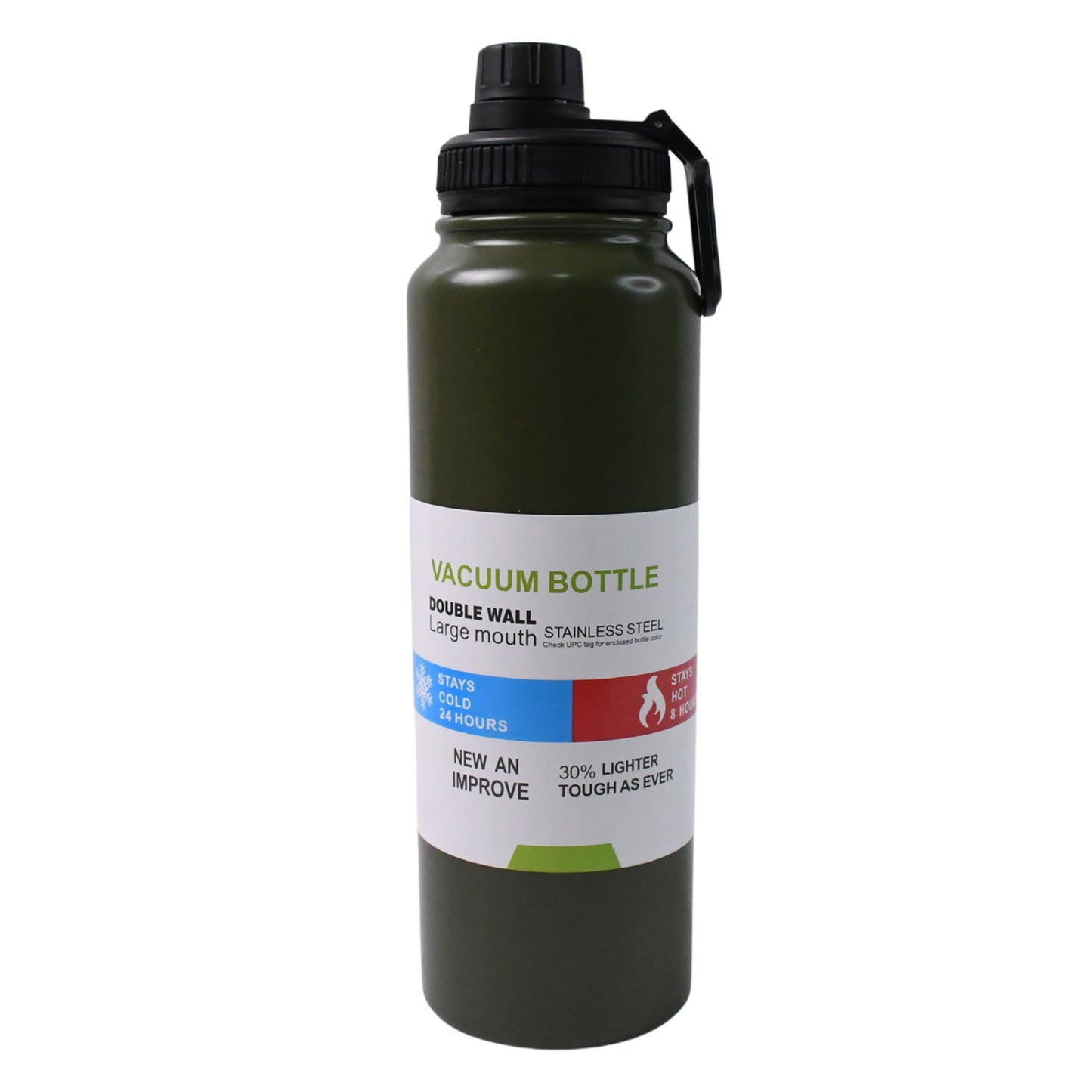 Stainless Steel Double Wall Vacuum-insulated Drink Water Bottle (1000 Ml Mix Color)