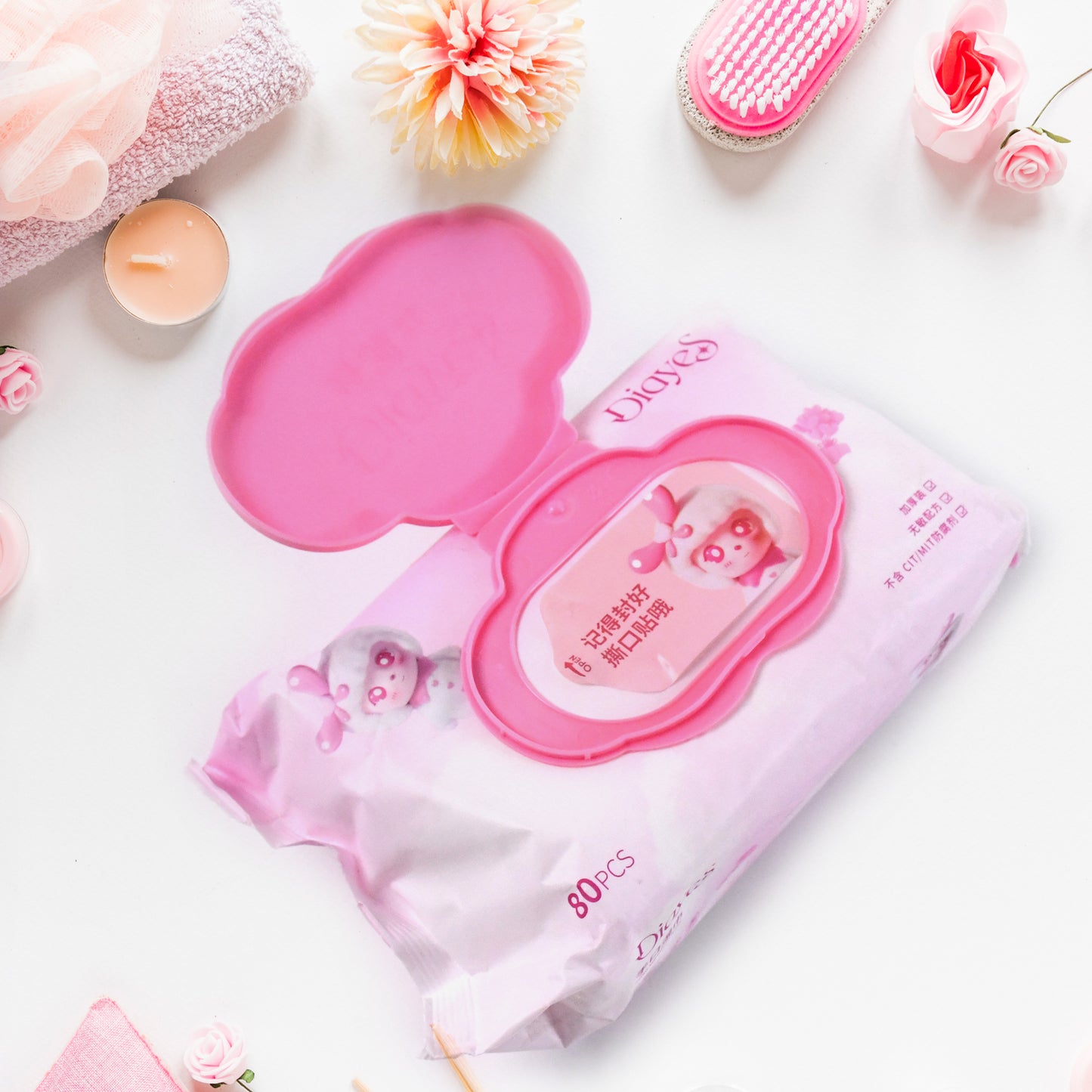 Wipes For Face Facial Cleansing (80 Pcs Set)