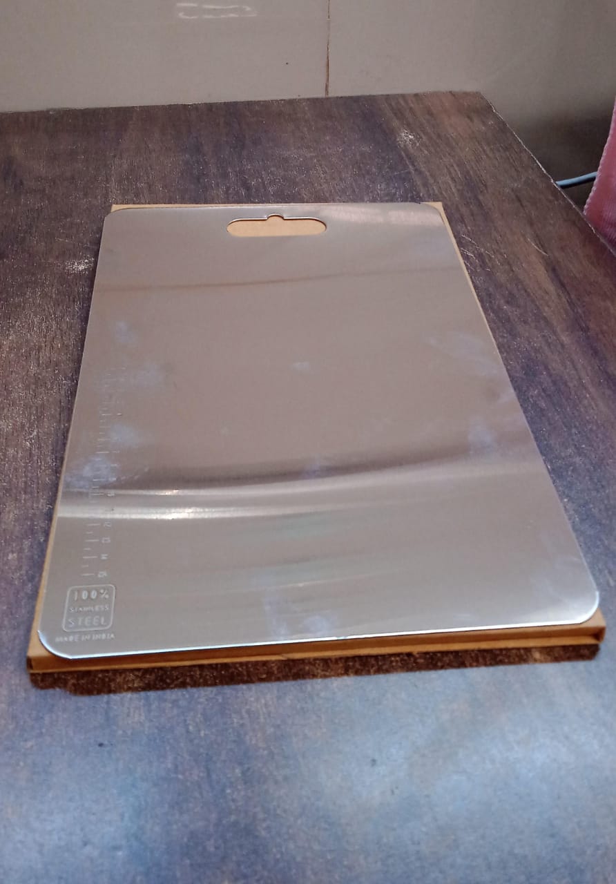 Stainless Steel Vegetable Fruit Cutting Chopping Board (3120 Cm 1 Pc)
