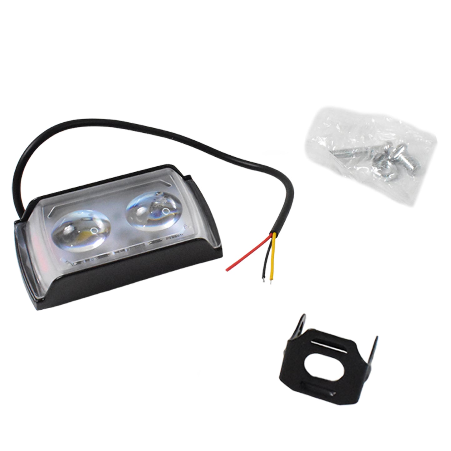 6 Mode Led Spotlight Universal Ultra Mini Double Lens Fog Light (1 Pc)