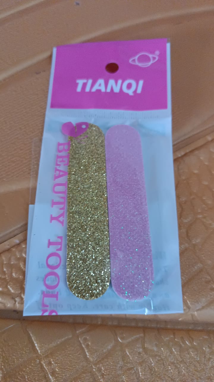 Professional Nail Filer Double Sided For Nail Shaper Nail File (9 Cm 2 Pc Set)