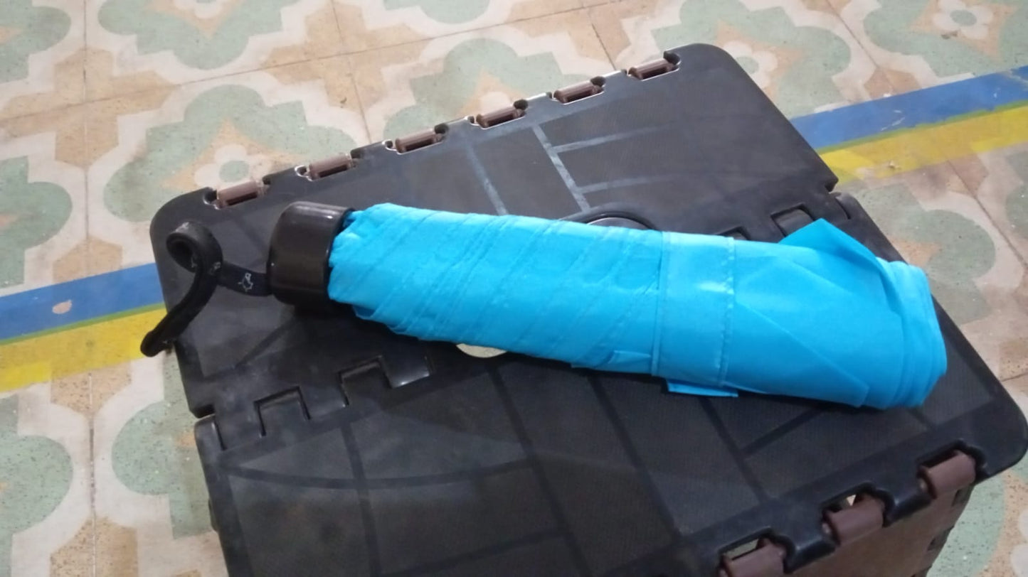 3-Fold Umbrella Summer Sun and Rain Protection Foldable Cute Umbrella || UV Protection Rain Sun Umbrella || Travel Accessories || Umbrella for Children, Girls, and Boys (1 Pc)ÂÂ