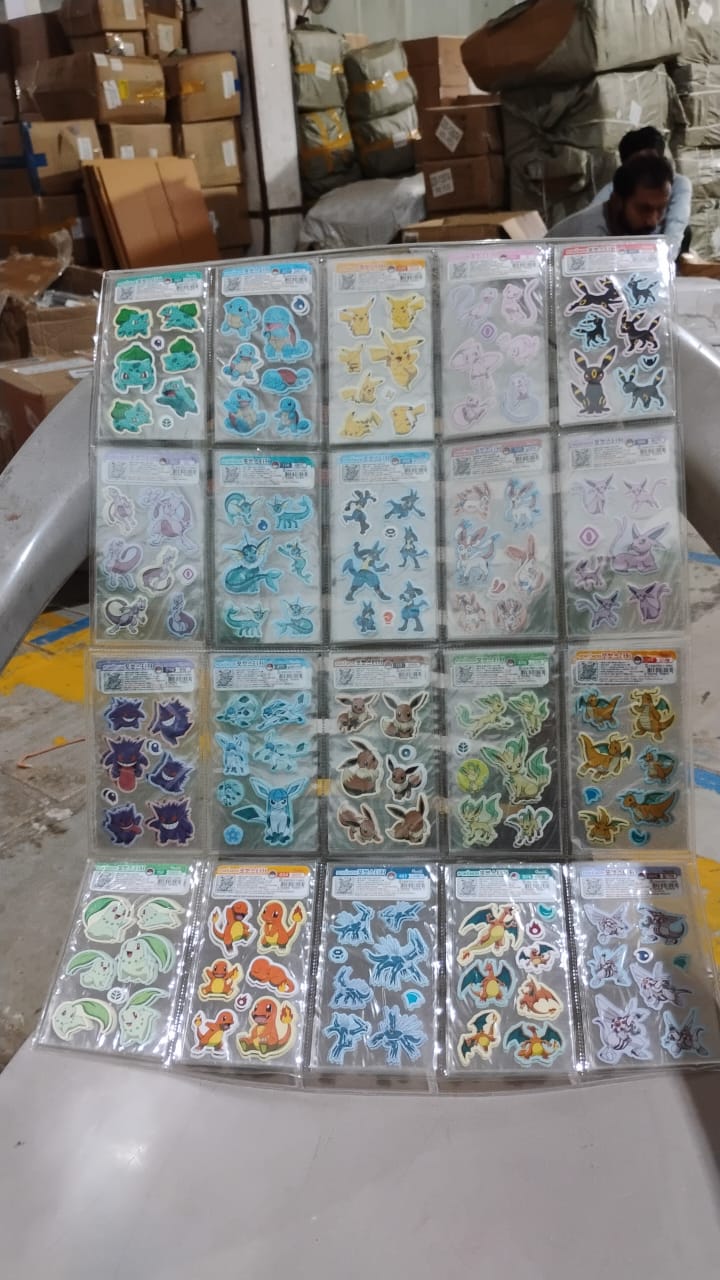 Multipurpose Adhesive Stickers Baby Room Decoration Stickers (60 Sheet / Small)