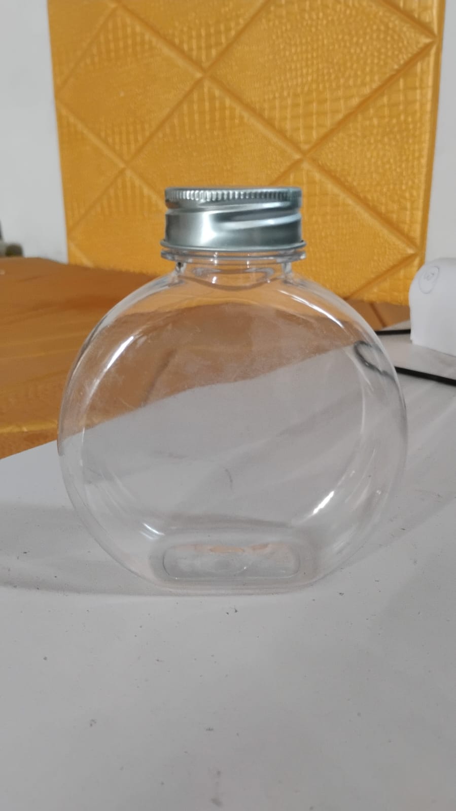 Multipurpose Transparent Round Clear Plastic Container (2 Pc)