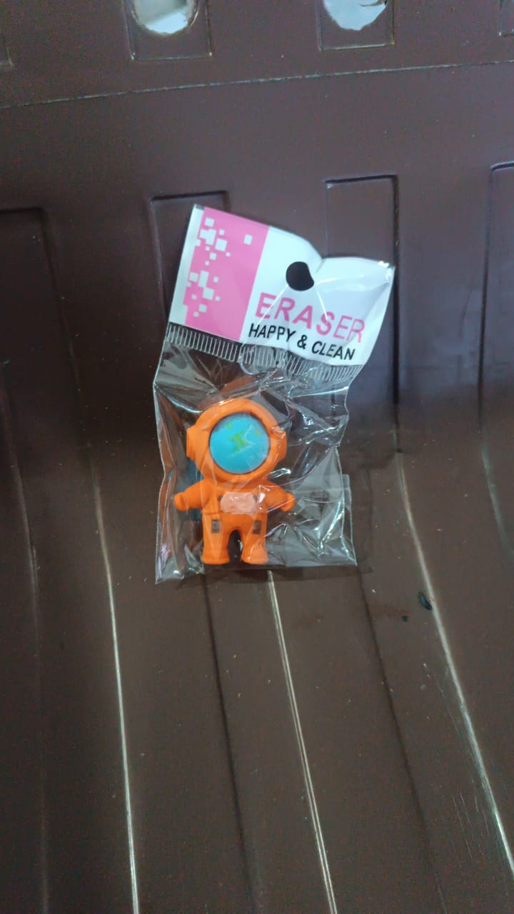 Cutest Astronaut Space Look Pencil Erasers (3 Pc)