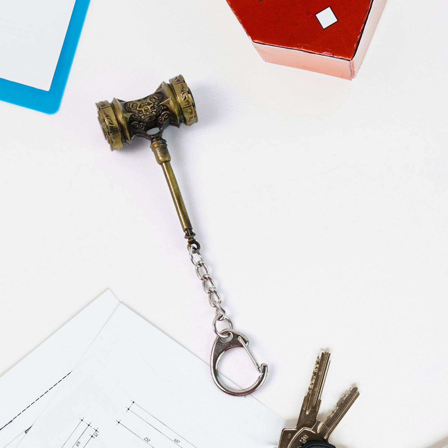 Durable Metal Keychain Stylish Functional