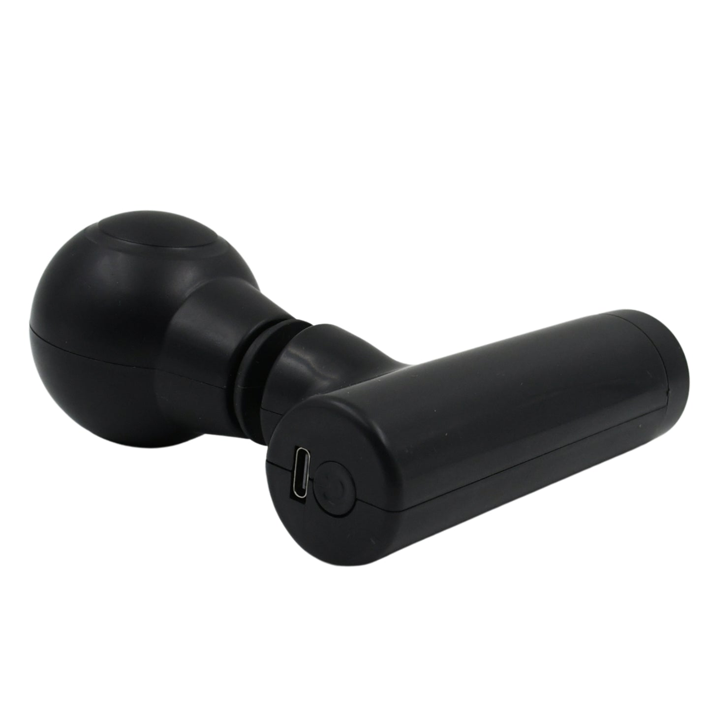12673 Black Mini Pocket Size Vibrator Full Body Massager Cordless One Button Operation For Body Pain Relaxation