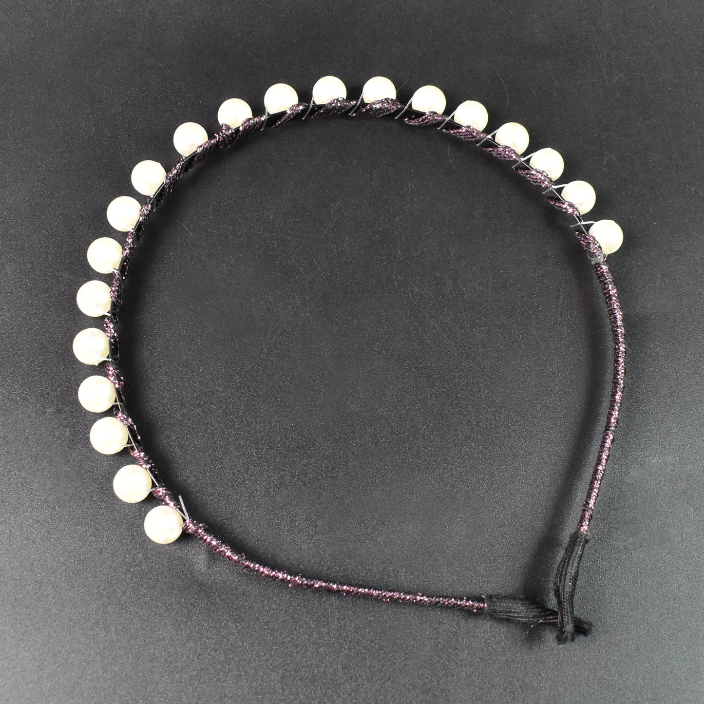 Hairband Pearls Fancy Party Hairband (1 Pc Mix Design)