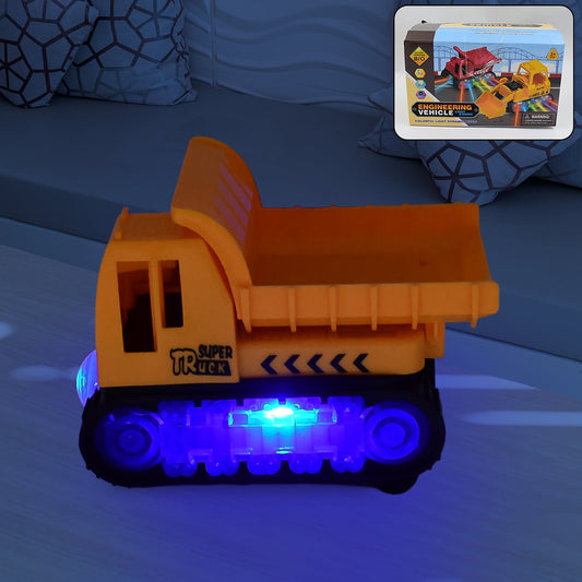 Engineering VehicleÃ‚Â Toys for Kids - Self-Driving Super Dump Truck Toy | Self-Driving Trucks, Engineering truck Electric Vehicle Toys boys birthday gift toys (1 Pc)