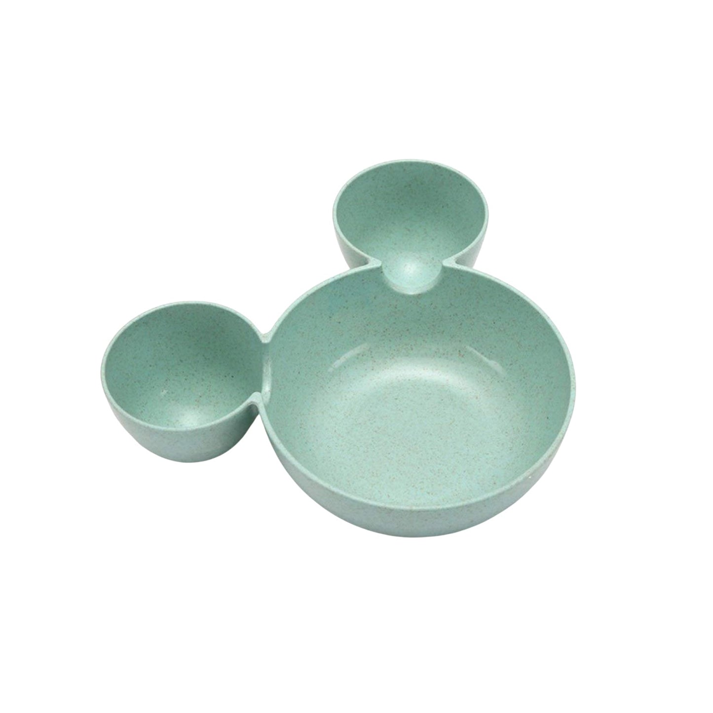 Mickey Shaped Kids / Snack Serving Sectioned Plate-2 pcs