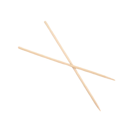 Camping Wooden Color Bamboo BBQ Skewers Barbecue Shish Kabob Sticks Fruit Kebab Meat Party Fountain Bamboo BBQ Sticks Skewers Wooden (20cm)-3 pcs