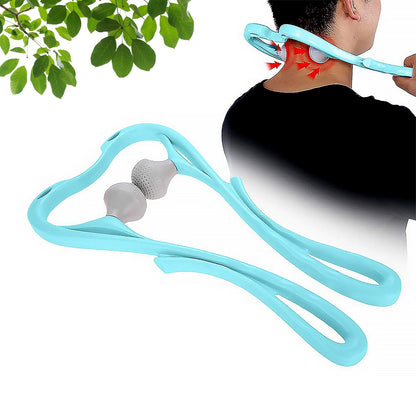 Neck Shoulder Massager, 33Ãƒâ€”18 cm Portable Relieving the Back for Men Relieving the Waist Women (1 Pc)