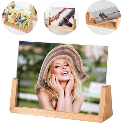 Ã‚Â Wooden Picture Stand, Photo Frame Stand (1 Pc)