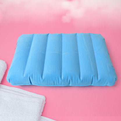 Inflatable Camping Pillows, Travelling Air Pillow Soft Comfortable Air Inflatable Travel PillowÃ‚Â  (48Ãƒâ€”30 Cm / 1 pc)