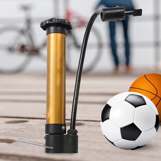 Hand Air Ball Pump Ã¢â‚¬â€œ Portable Metal Inflator for Basketball, Soccer & More