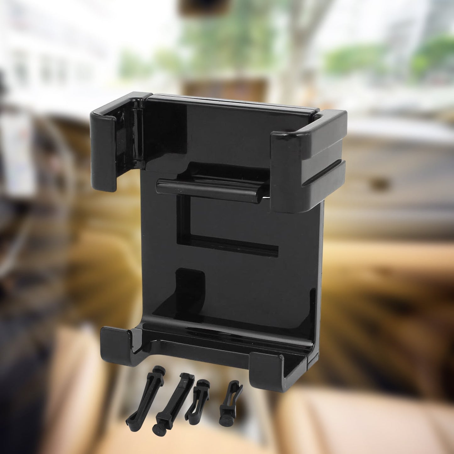 Smartphone Car Holder Ã¢â‚¬â€œ Air Vent & Dashboard Bracket (1 Pc)