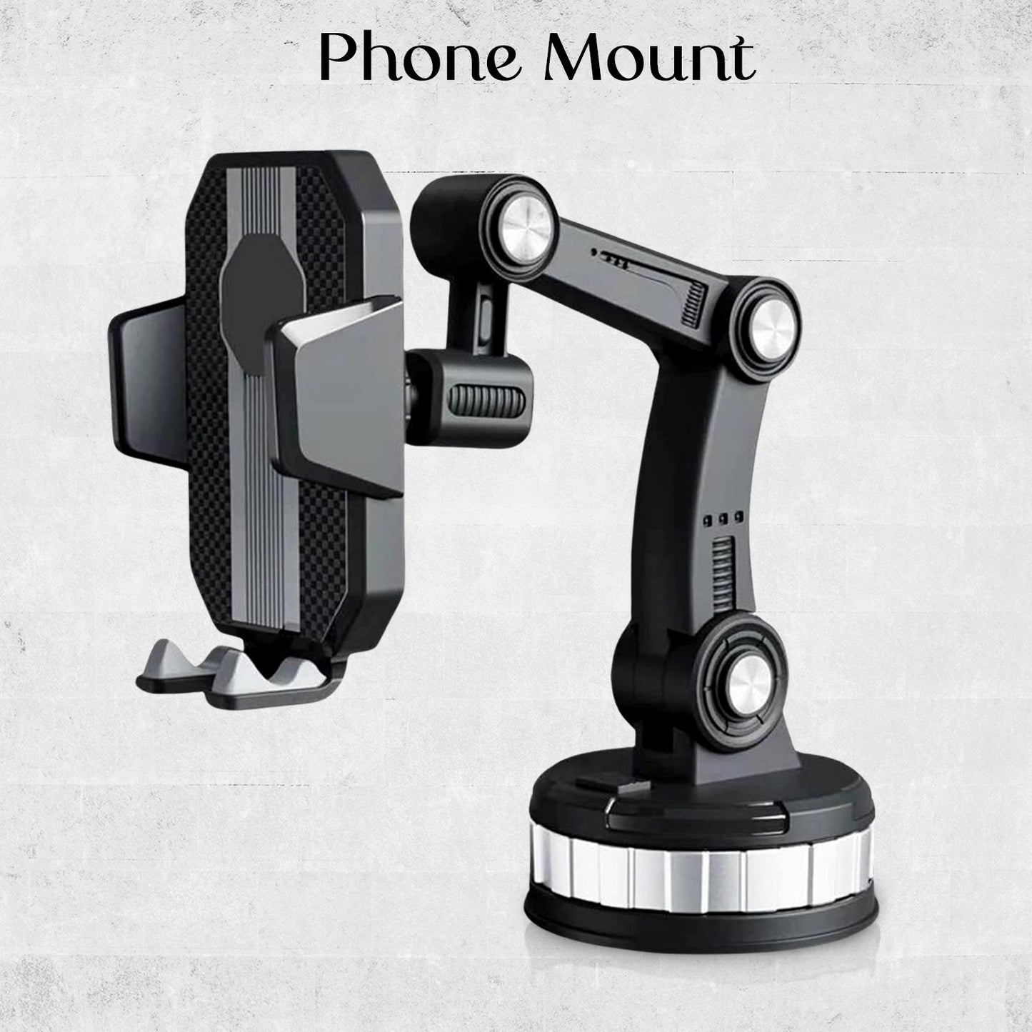 360Ã‚Â° Rotation Car Phone Holder Mount (1 Pc)
