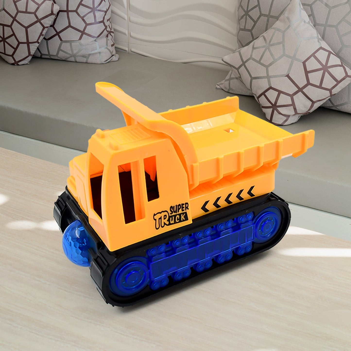 Engineering VehicleÃ‚Â Toys for Kids - Self-Driving Super Dump Truck Toy | Self-Driving Trucks, Engineering truck Electric Vehicle Toys boys birthday gift toys (1 Pc)