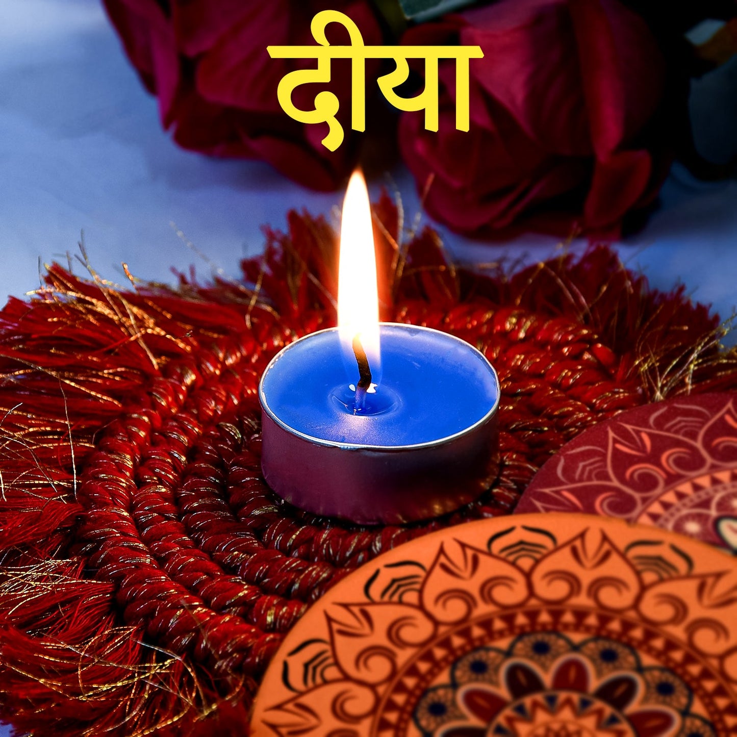 Tealight Diwali Candle Ã¢â‚¬â€œ Smokeless, Long-Burning, Mix Color (2 Pc / Mix Color)