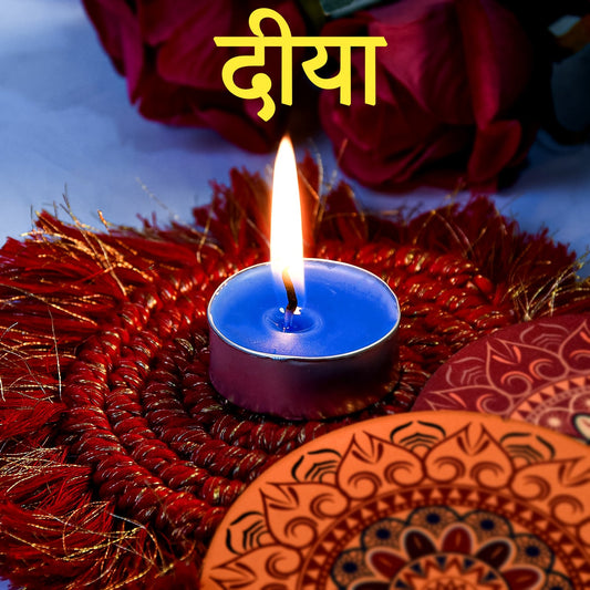 Tealight Diwali Candle Ã¢â‚¬â€œ Smokeless, Long-Burning, Mix Color (2 Pc / Mix Color)
