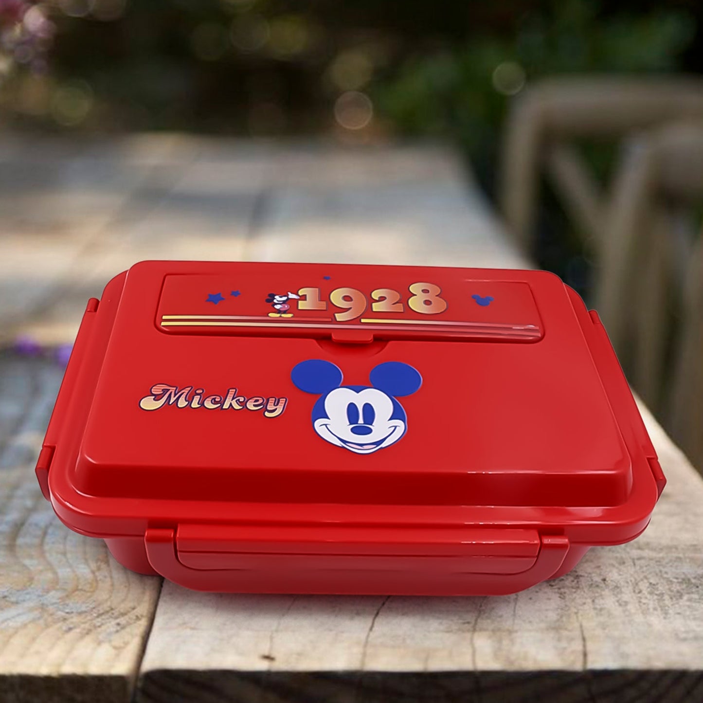 Cartoon Printed 4Ã‚Â Compartment Insulated Lunch Box Stainless Steel |Tiffin Box for Boys, Girls, School & Office MenÃ‚Â for Microwave  Freezer SafeÃ‚Â Adult Children Food Container (1 Pc)