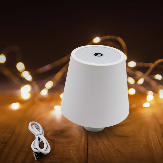 USB Rechargeable LED Bottle Lamp Ã¢â‚¬â€œ 3 Color Dimmable Wireless Table Light for Home & Bar (1 Pc)