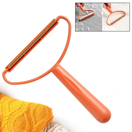 2-in-1 Portable Lint Remover Ã¢â‚¬â€œ Long-Handle Brush & Sticky Roller for Clothes, Furniture & Carpets (1 Pc)