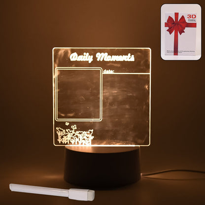 Creative Visualization Lamp 3 DÃ‚Â Acrylic Decorative Lamp (1 Pc)
