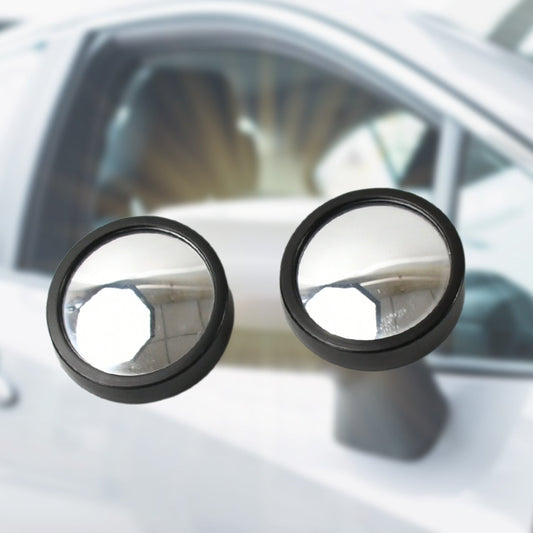 Car Blind Spot Mirror Ã¢â‚¬â€œ HD Glass, Convex & Frameless (2 Pcs Set)