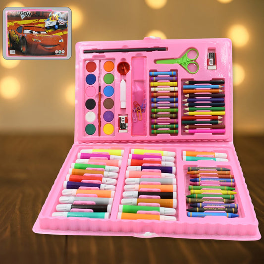 17978Ã‚Â Art Set Kids Art Supplies Coloring Case Kit Painting & Drawing Sets for Kids Boys Girls Gifts Toys Age 4 & Above - Mix Colors, Kids Colorful Bag (86 Pcs Set)