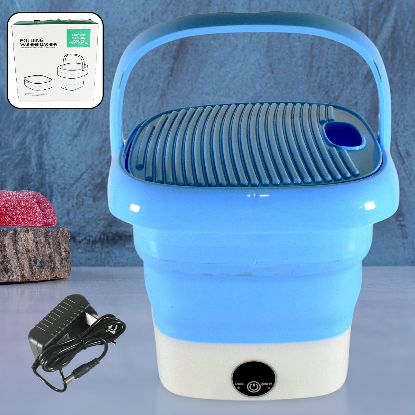Portable Washing Machine, Mini Folding Washer and Dryer Combo, for Underwear, Socks, Baby Clothes, Travel, Camping, RV, Dorm, ApartmentÃ‚Â 