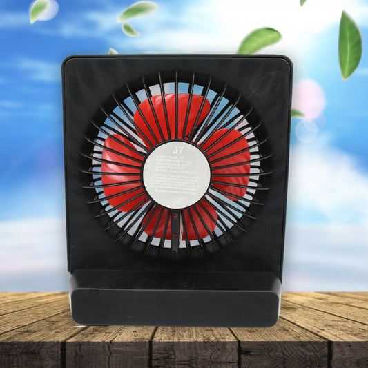 Portable Desk Fan Ã¢â‚¬â€œ 1 Speed Setting, Personal Table Fan for Office, School & Home Use (1 Pc)