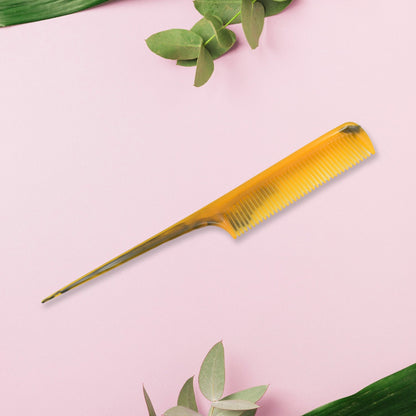 Hair comb with tapered design, ideal for precise styling and hairdressing.