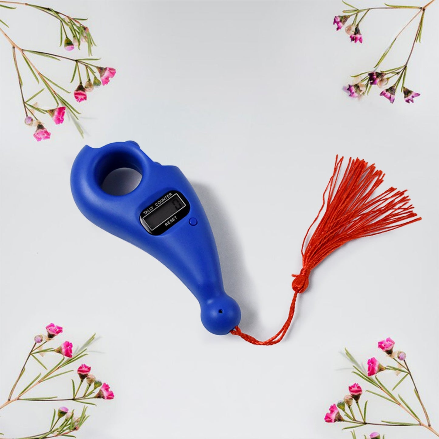 Digital Tasbih Tally Counter Ã¢â‚¬â€œ Wooden Beads for Zikr/Naam Jaap