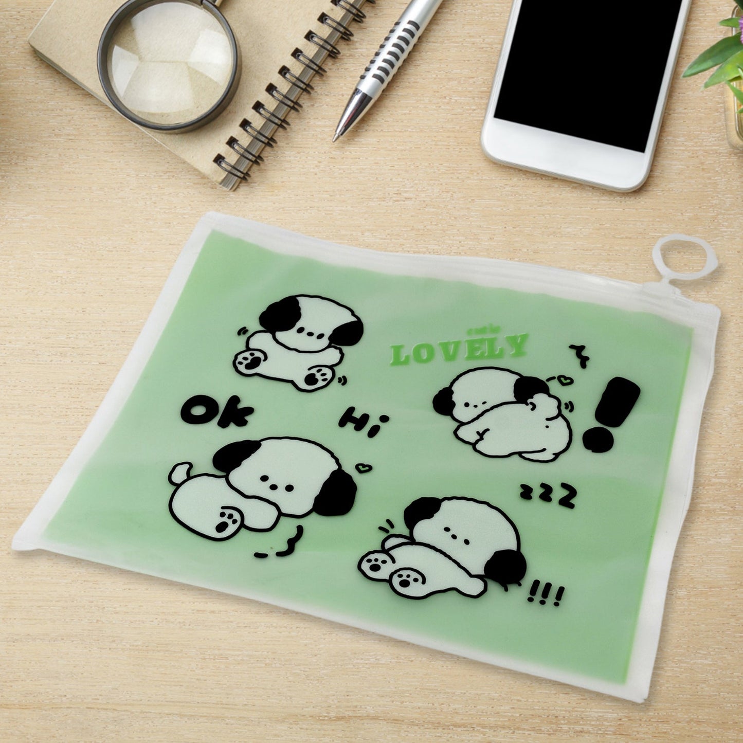 Reusable Multipurpose Pouch Pen Stationary Case Travel, Boys & Girls Pouch with Zip for Travel, School, Stationary (3 Pc/ Mix Design)