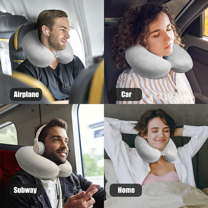 Soft Neck Pillow for Car, Home, Airplane Travel, Travel Neck Pillow for Sleeping & Travel Essentials for Neck RestÃ‚Â Multipurpose Comfortable Head Rest Neck Holder Pillow (1 Pc)
